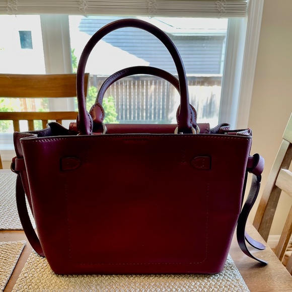 Michael Kors Merlot Satchel - Picture 6 of 11